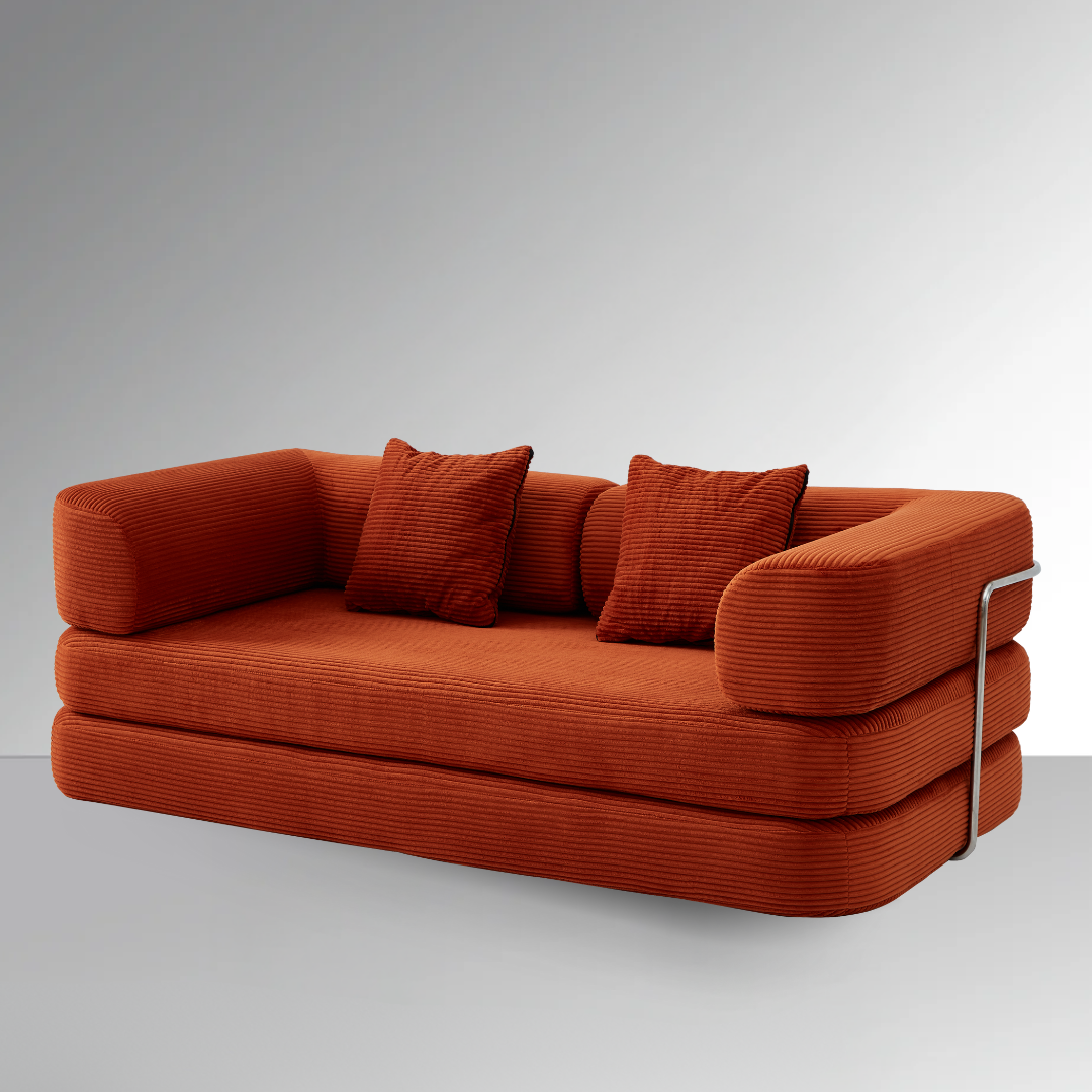Belle Convertible Sofa Bed - Corduroy V1