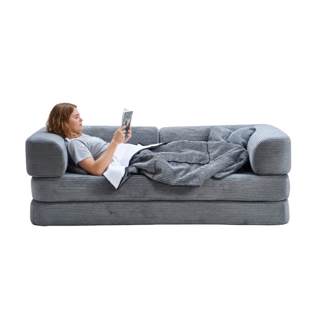 Belle Convertible Sofa Bed - Corduroy V1