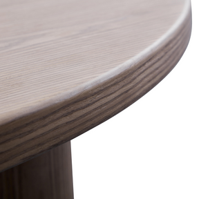 Orb  Timber Coffee Table Curved Edge Detail