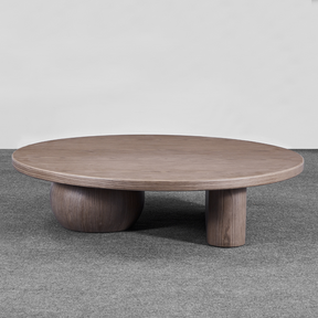 Orb Timber Coffee Table - Brown BUBULAND HOME