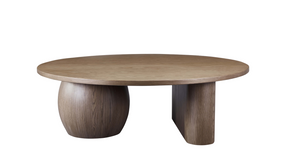 Orb Timber Dining Table - Brown - 230cm BUBULAND HOME