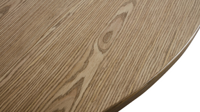 Orb Timber Dining Table - Brown - 230cm BUBULAND HOME