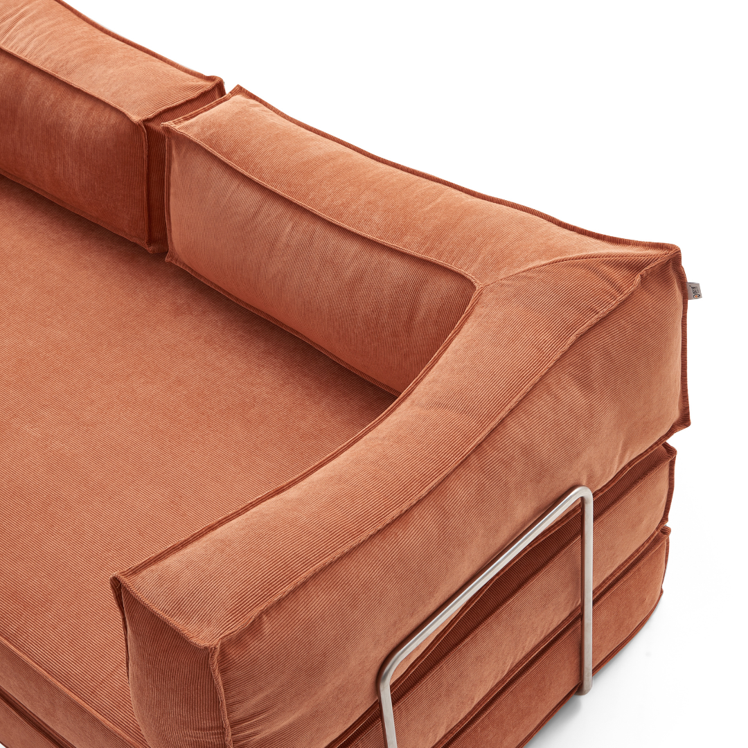 Orlo Convertible Sofa Bed - Corduroy BUBULAND HOME