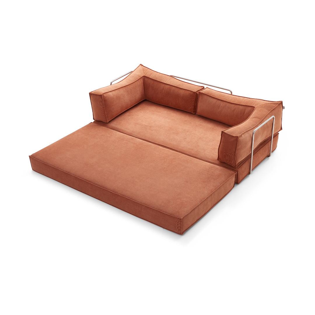Orlo Convertible Sofa Bed - Corduroy BUBULAND HOME