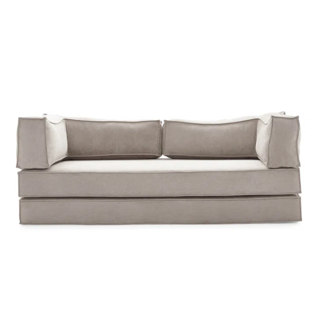 Orlo Convertible Sofa Bed - Corduroy BUBULAND HOME