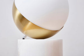 Pearl Marble Table Lamp - Lamps Default Title BUBULAND HOME