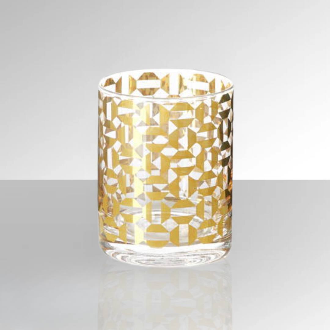 Camus Golden Glass Cups