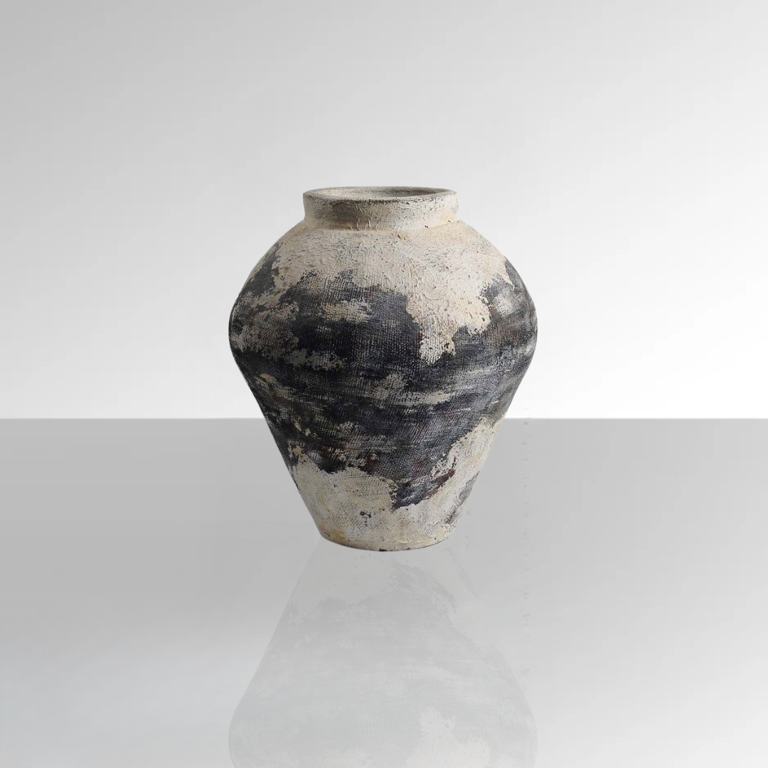 Ash Rustic Ceramic Floor Vase