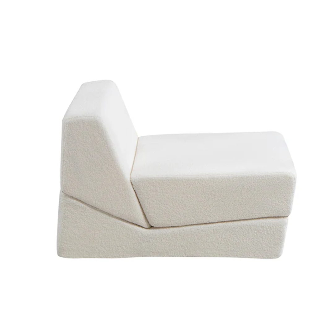 Puzzo Convertible Lounge Chair - Flat Boucle BUBULAND HOME