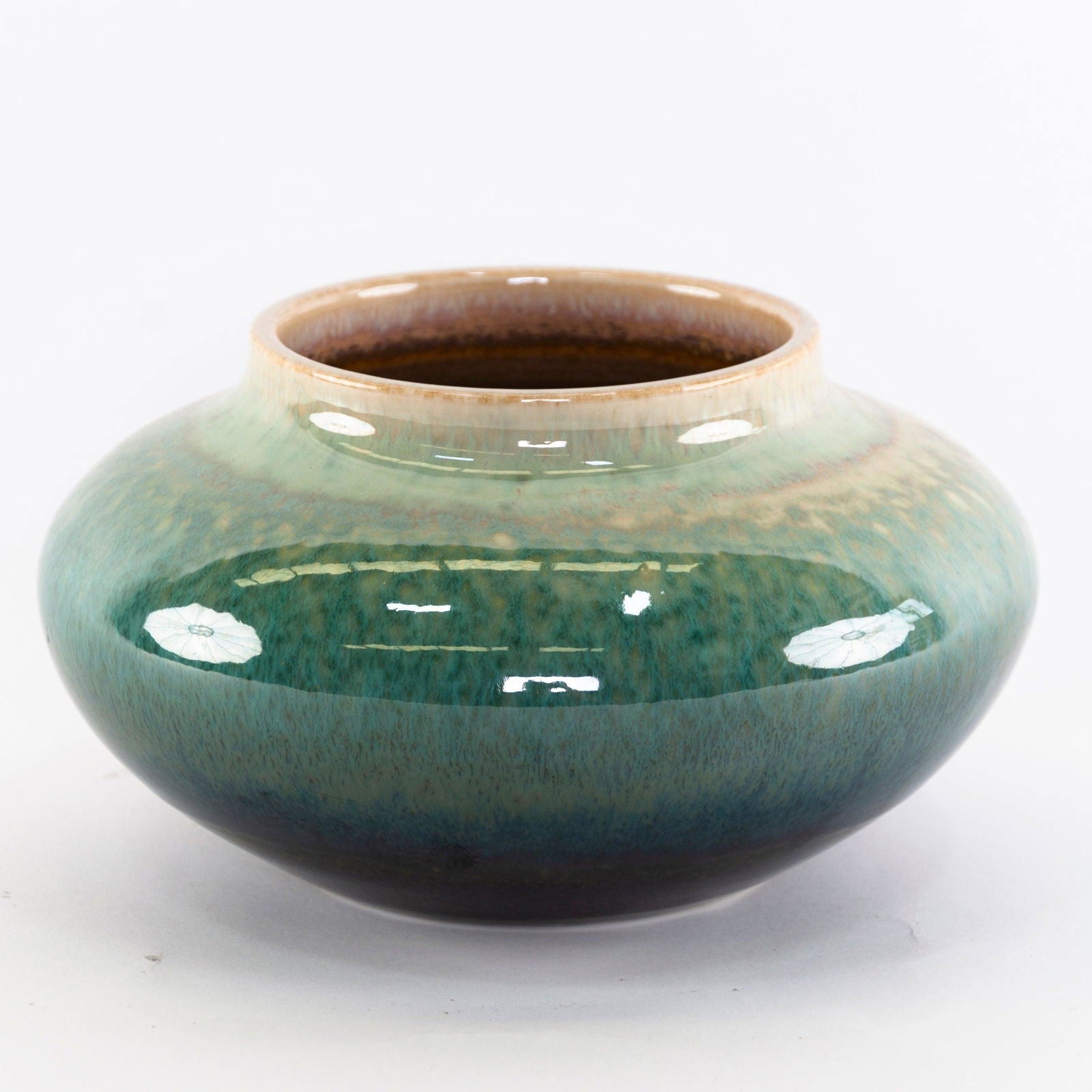 Rainforest Series Ceramic Vases and Pots - vases 03 12cm H x 22cm W BUBULAND HOME