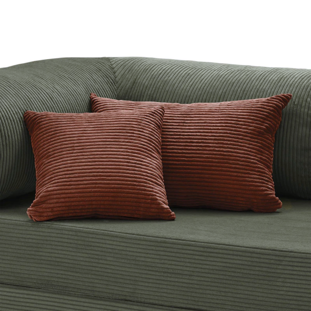 Belle Square and Rectangle Cushion - Corduroy BUBULAND HOME