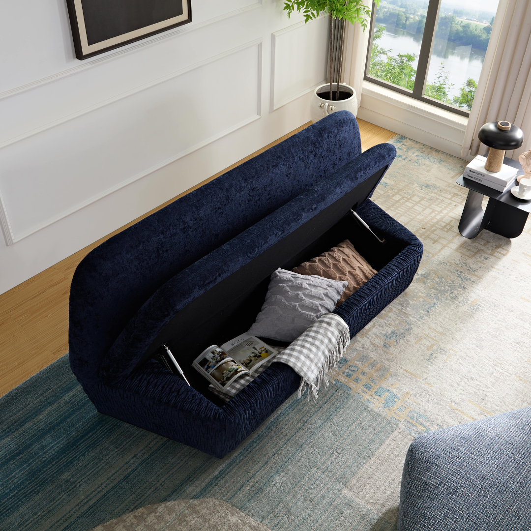 Seabed Storage Sofa - Warwick Omni Navy BUBULAND HOME