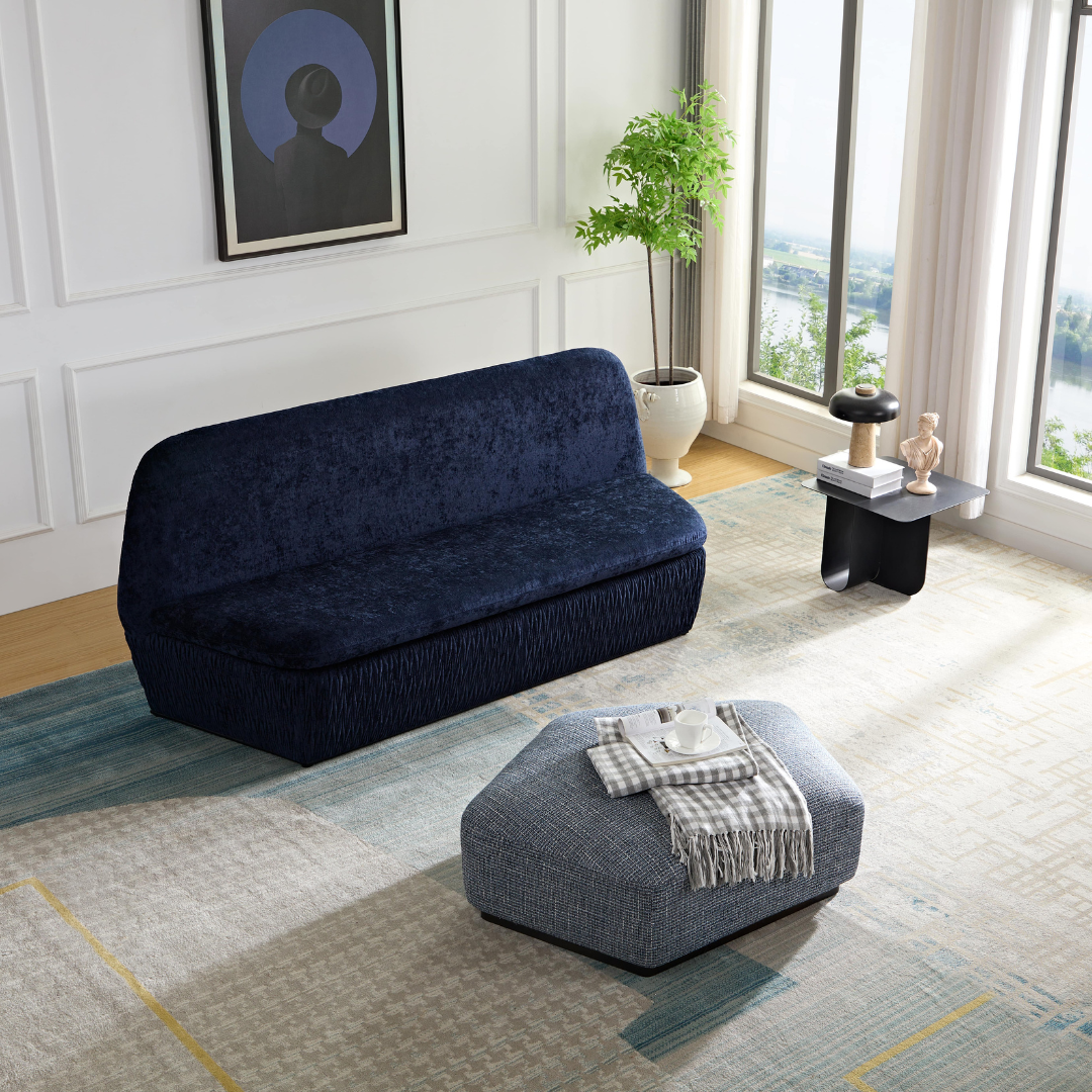 Seabed Storage Sofa - Warwick Omni Navy BUBULAND HOME