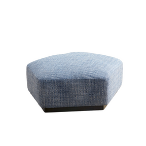 Seastar Hexagonal Ottoman - Mokum Gabrielle Ink - ottoman Mokum Gabrielle Ink BUBULAND HOME