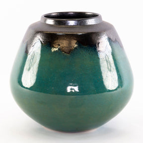 Shades of Jade Series Ceramic Vases and Pots - vases 01 17 cm H x 18 cm W BUBULAND HOME