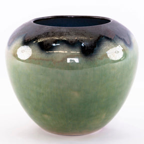 Shades of Jade Series Ceramic Vases and Pots - vases 06 27 cm H x 22 cm W BUBULAND HOME