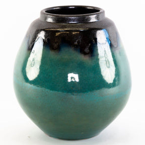 Shades of Jade Series Ceramic Vases and Pots - vases 01 17 cm H x 18 cm W BUBULAND HOME