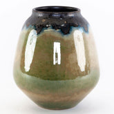 Shades of Jade Series Ceramic Vases and Pots - vases 03 20 cm H x 18 cm W BUBULAND HOME