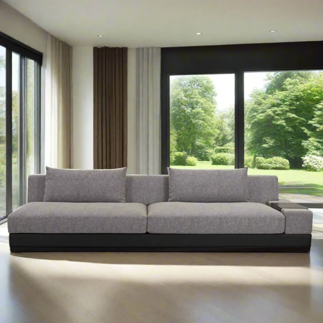 Eden Modular Sofa - Black/White