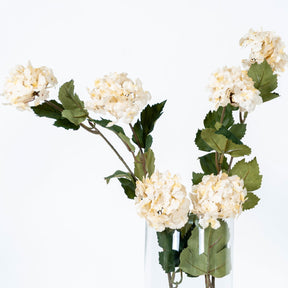 Artificial Snowball Hydrangea - Floral Default Title BUBULAND HOME