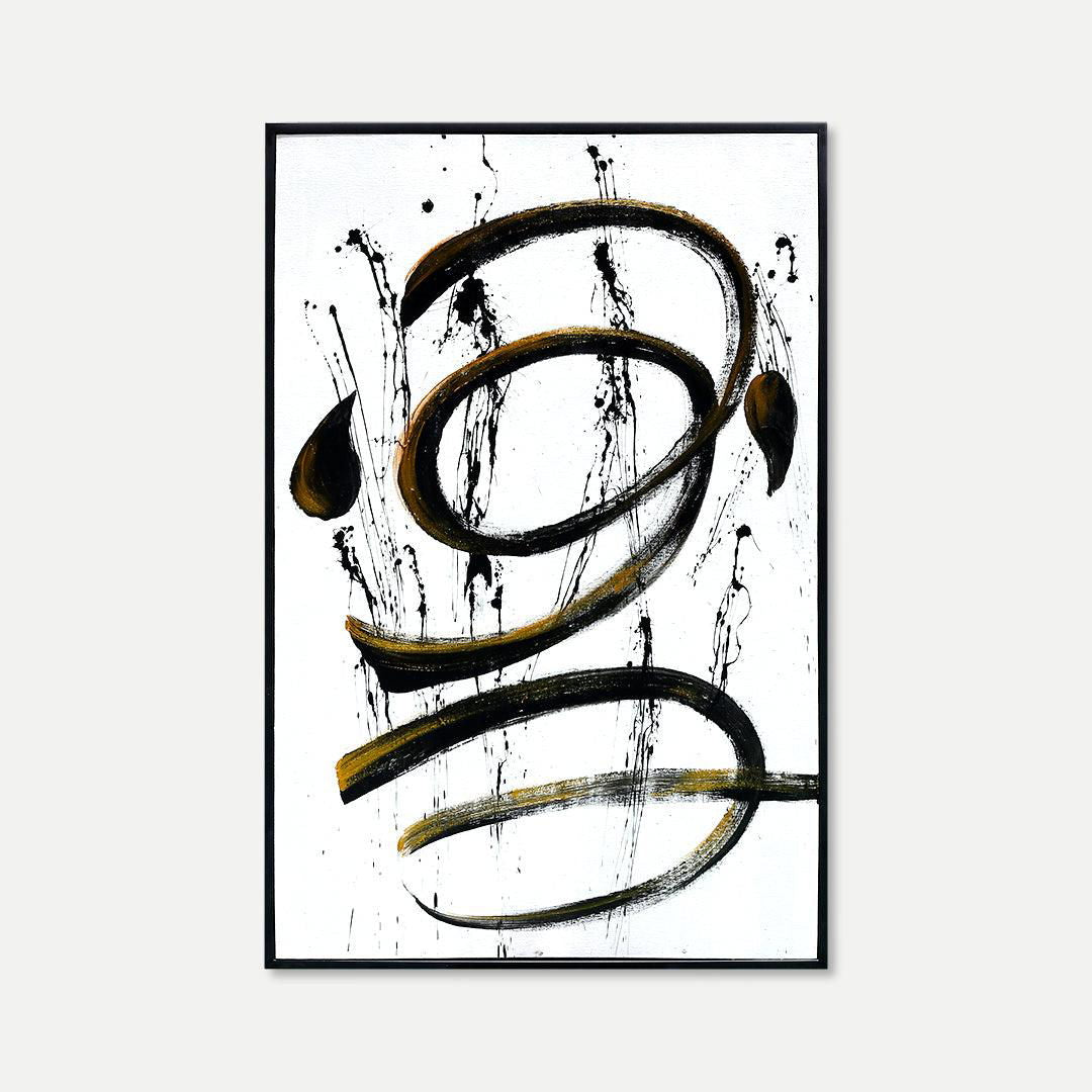 So Swift - Framed Original Oil Paint On Canvas - BUBULAND HOME
