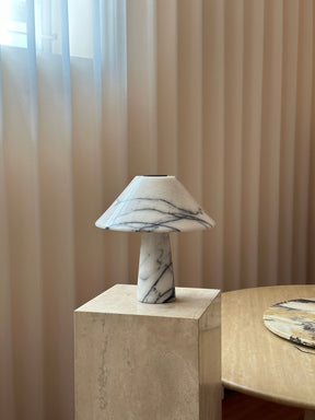 Solis Lilac Marble Table Lamp