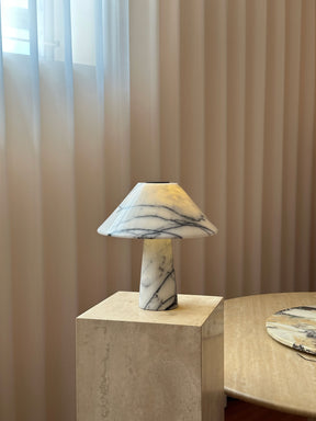 Solis Lilac Marble Table Lamp