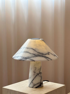 Solis Lilac Marble Table Lamp