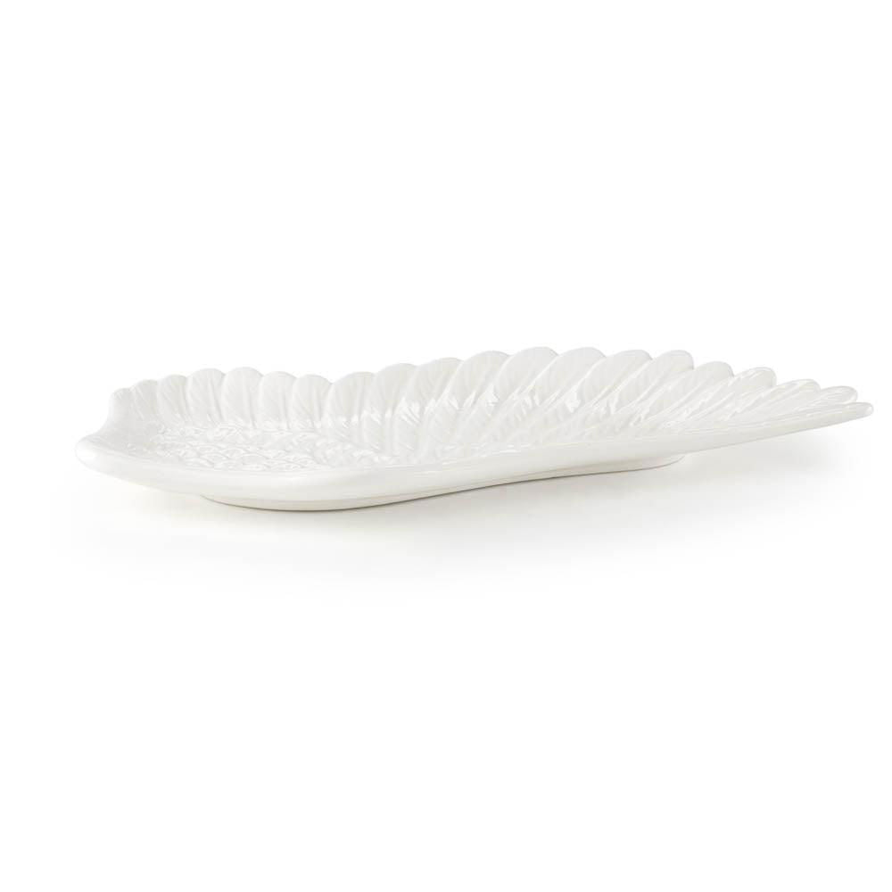 Spread Your Wing White Ceramic Plate BUBULAND HOME