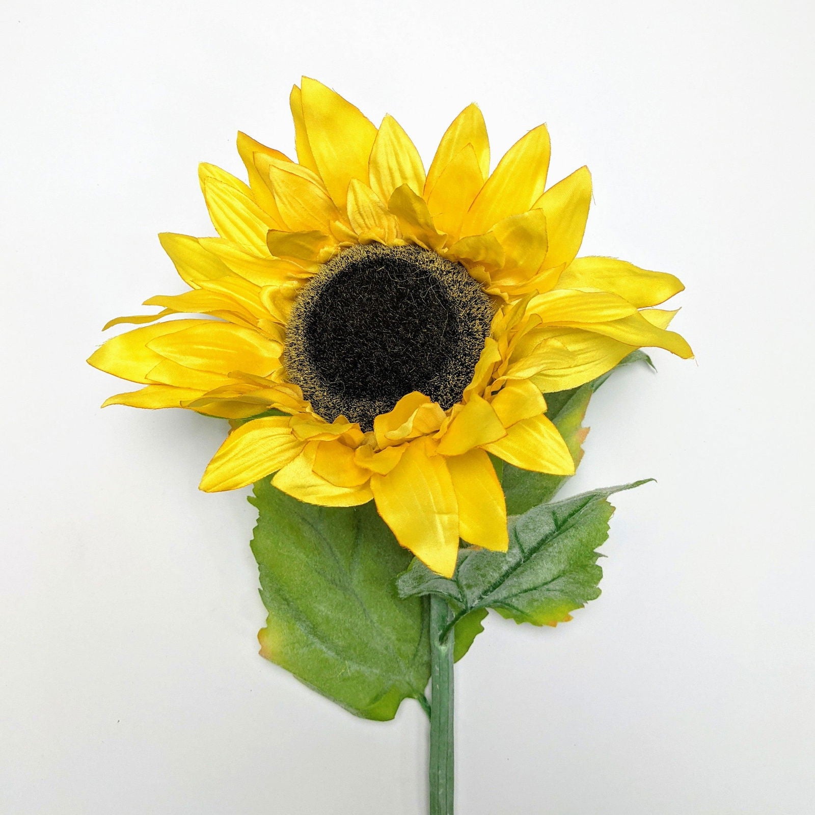 Artificial Sunflower Large - Yellow - Floral Default Title BUBULAND HOME