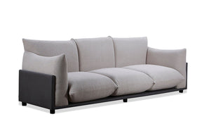The Puff 3 Seater Boucle Sofa - Dove Grey BUBULAND HOME