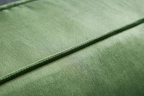 Tofu Modular Velvet Sofa - Olive Green BUBULAND HOME