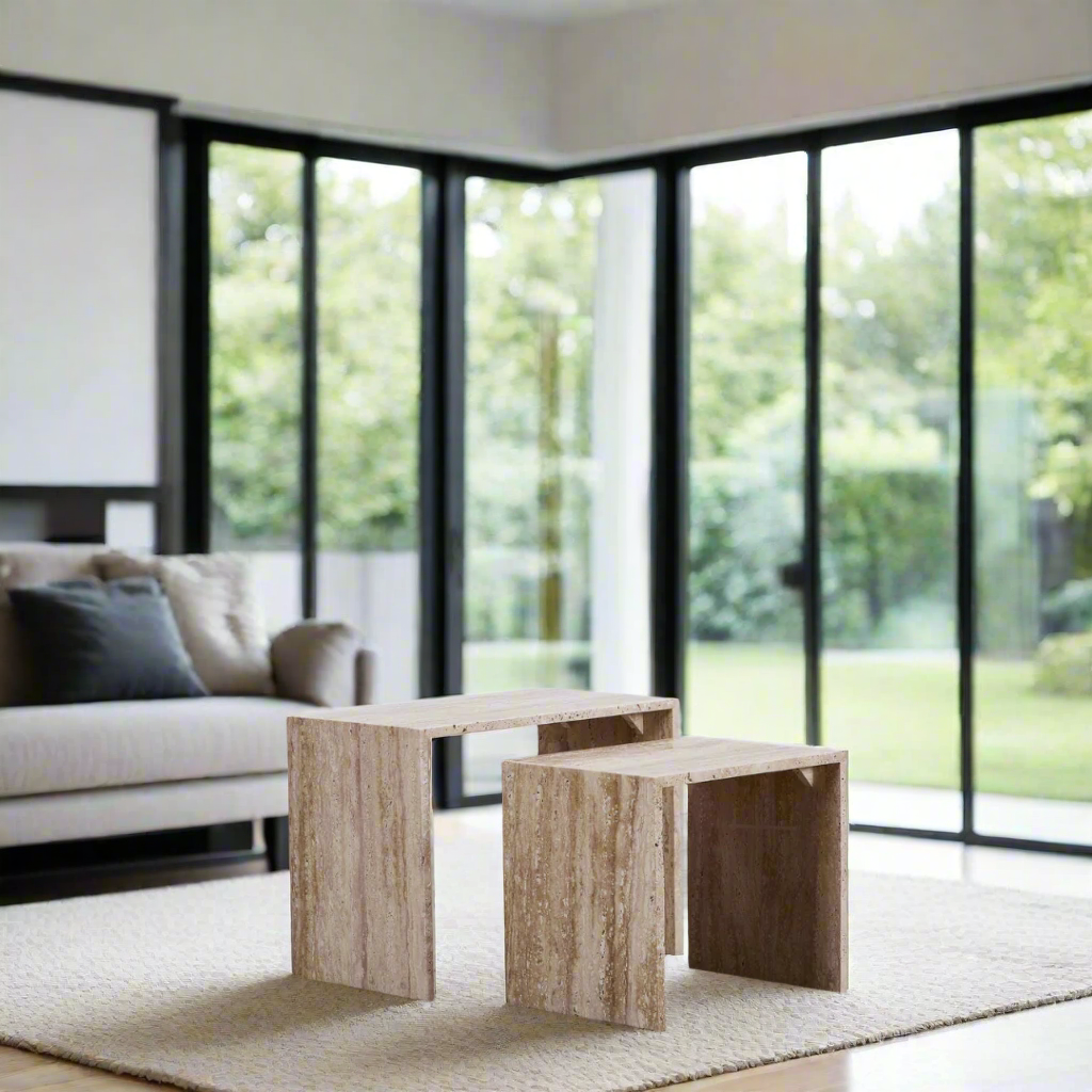 Travertine Coffee Table