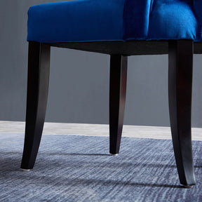 Valor Blue Velvet Dining Chair | Set of 2 BUBULAND HOME