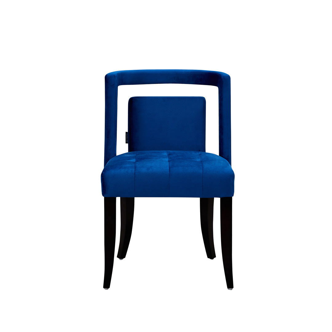 Valor Blue Velvet Dining Chair | Set of 2 BUBULAND HOME