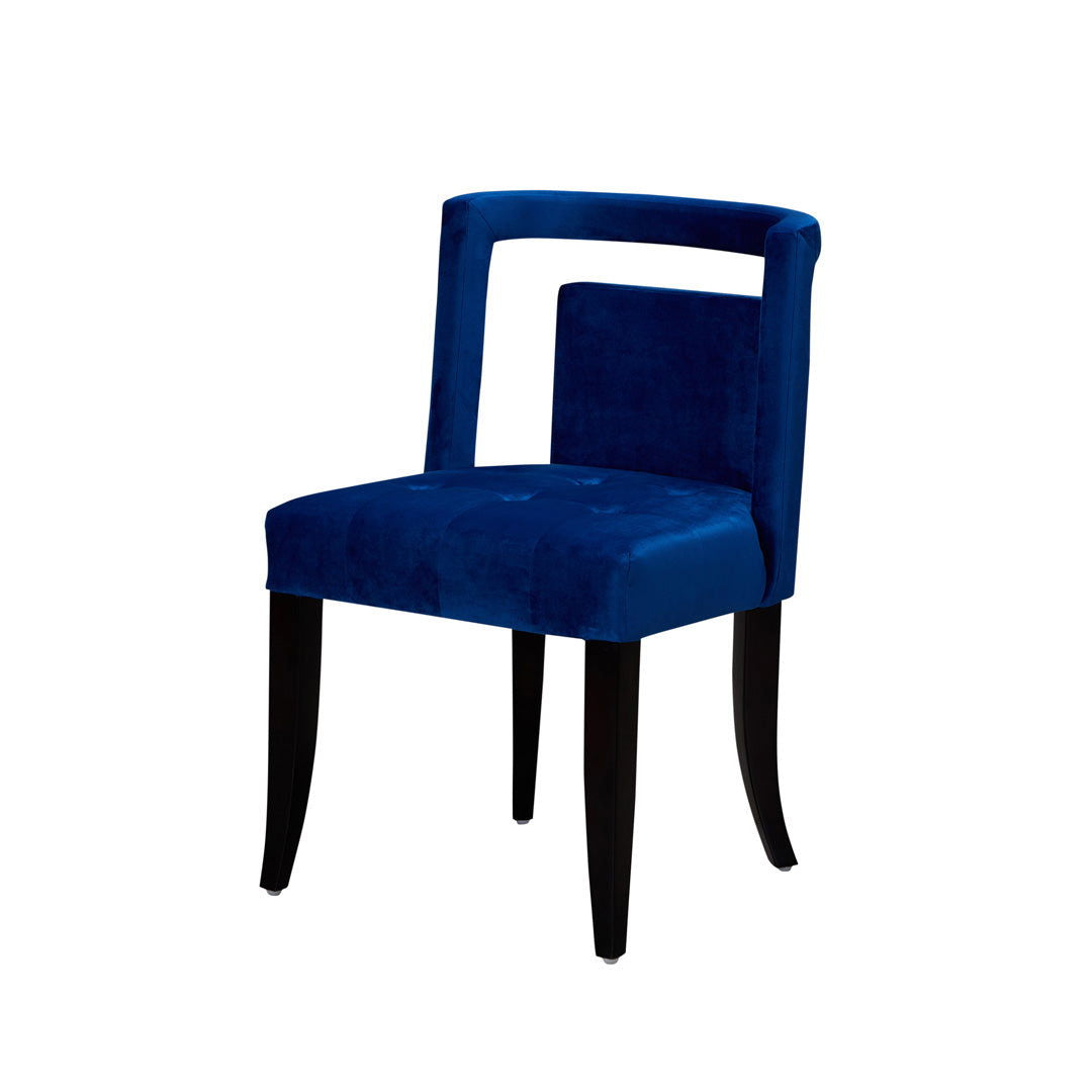 Valor Blue Velvet Dining Chair | Set of 2 BUBULAND HOME