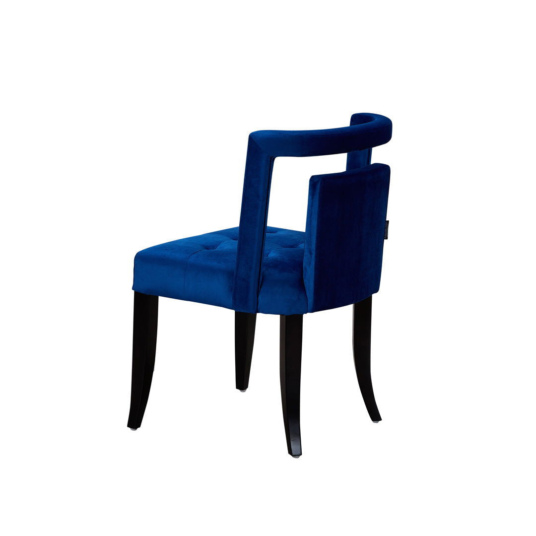 Valor Blue Velvet Dining Chair | Set of 2 BUBULAND HOME