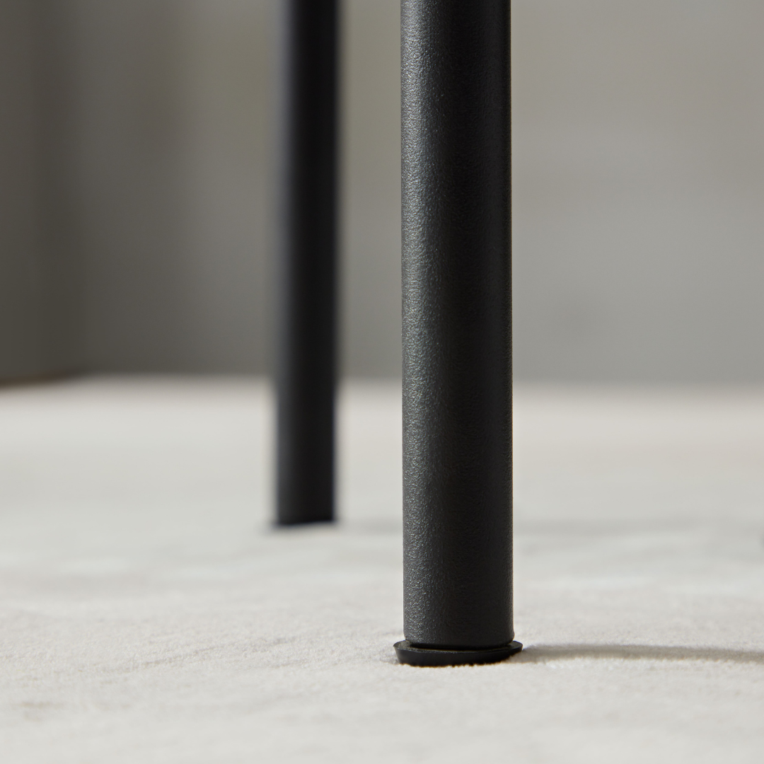 Verona Marble Coffee/Side Table - Charcoal Round - End Tables Default Title BUBULAND HOME