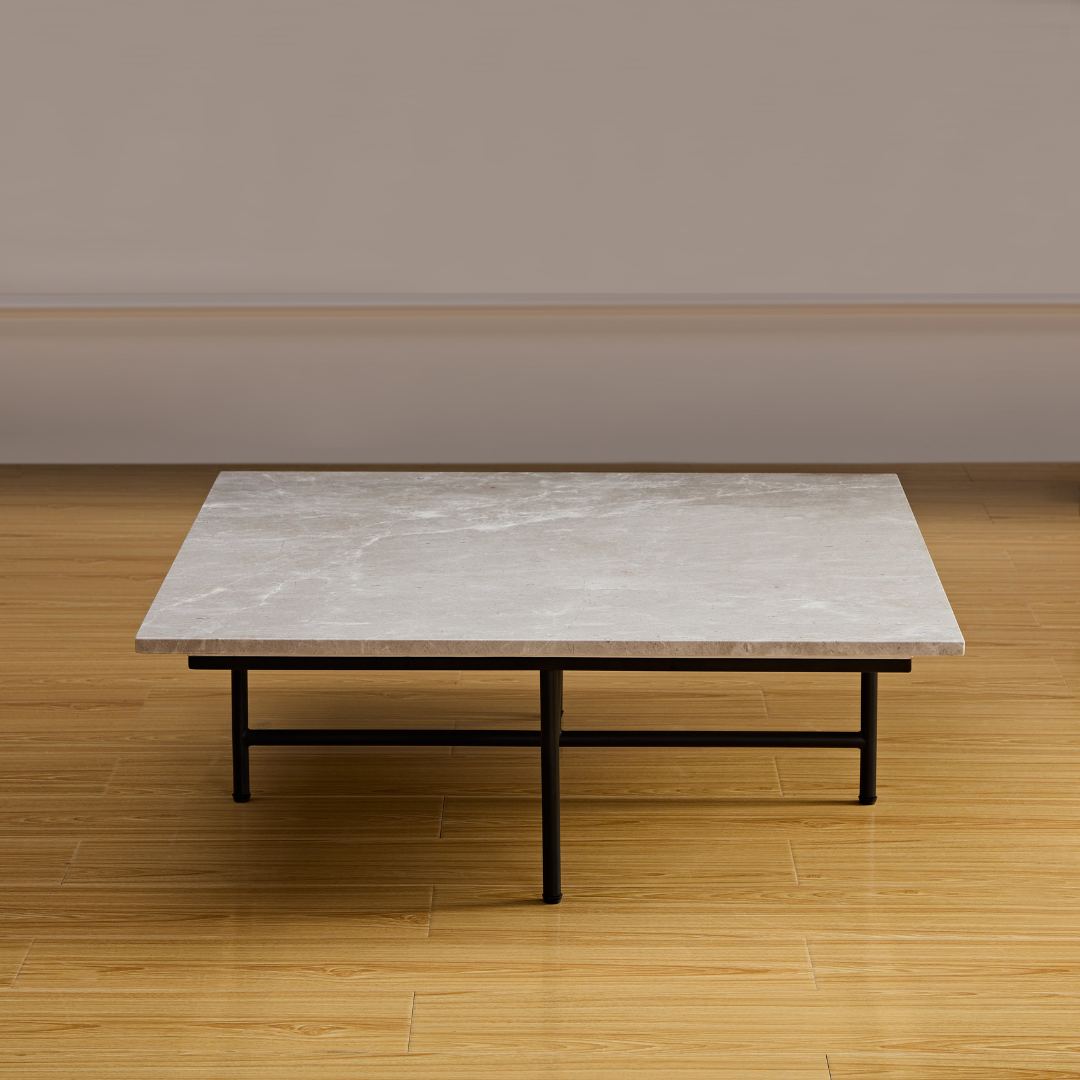 Verona Marble Coffee Table - Fossil Square BUBULAND HOME
