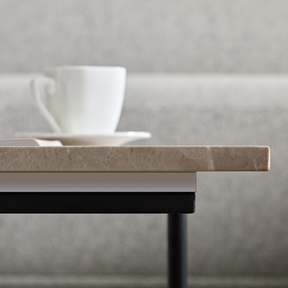 Verona Marble Coffee Table - Fossil Square BUBULAND HOME