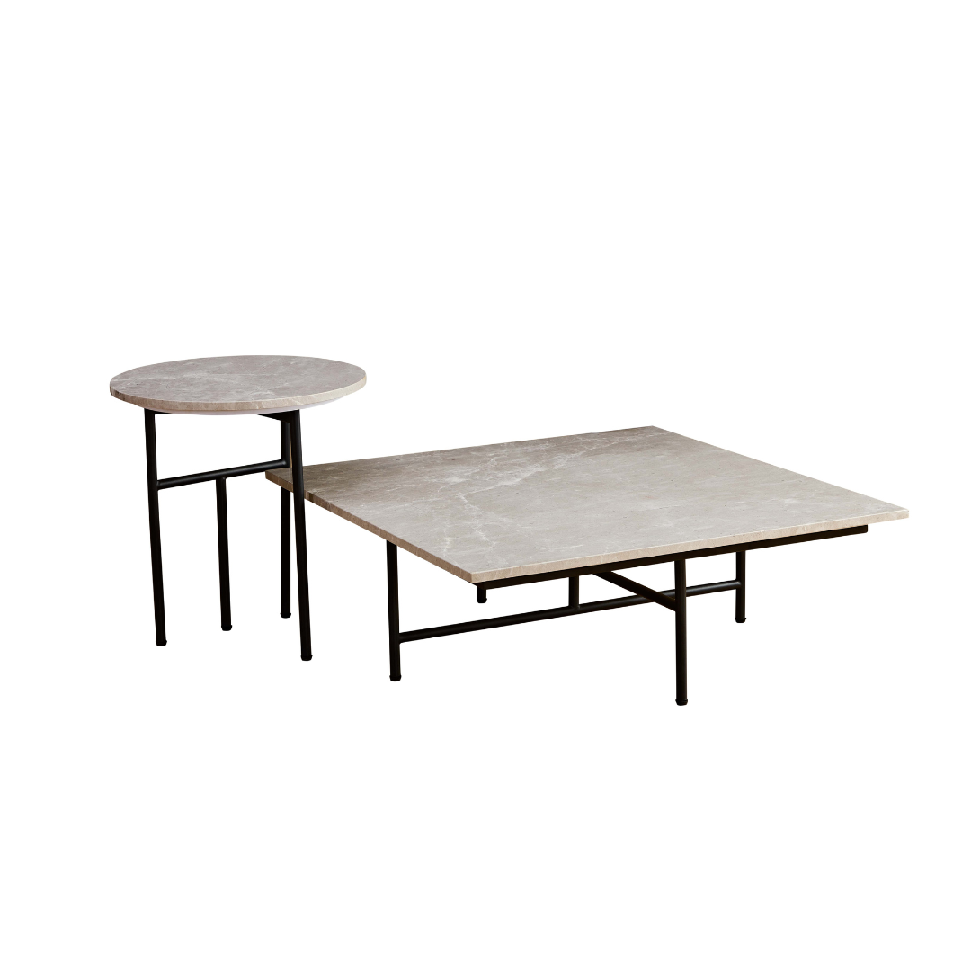 Verona Marble Coffee Table - Fossil Square BUBULAND HOME