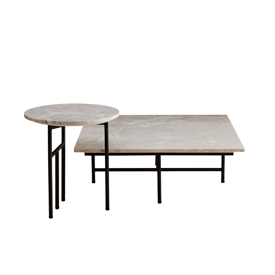 Verona Marble Coffee Table - Fossil Square BUBULAND HOME