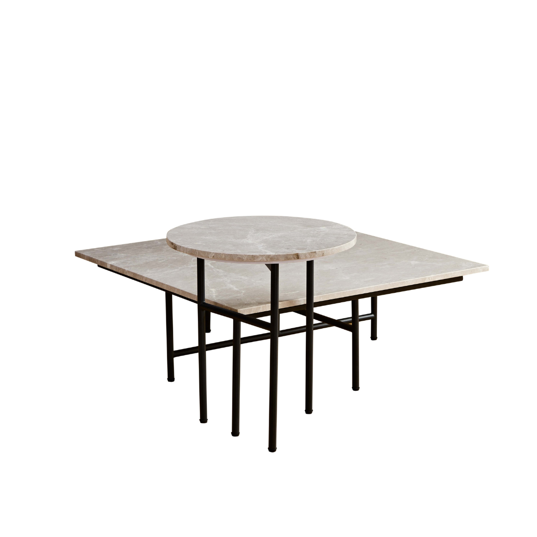 Verona Marble Coffee Table - Fossil Square BUBULAND HOME