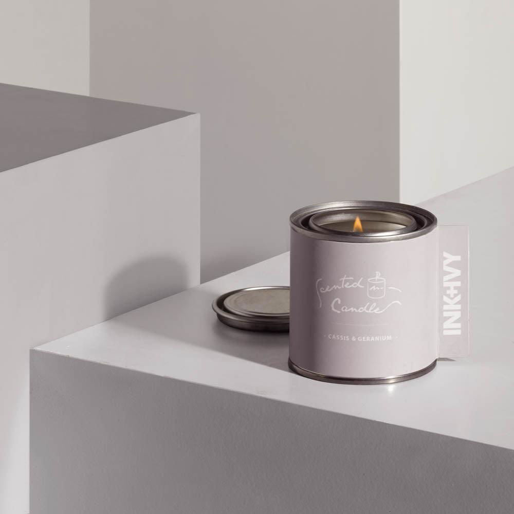 Violeta Cassis and Geranium Scented Candle BUBULAND HOME