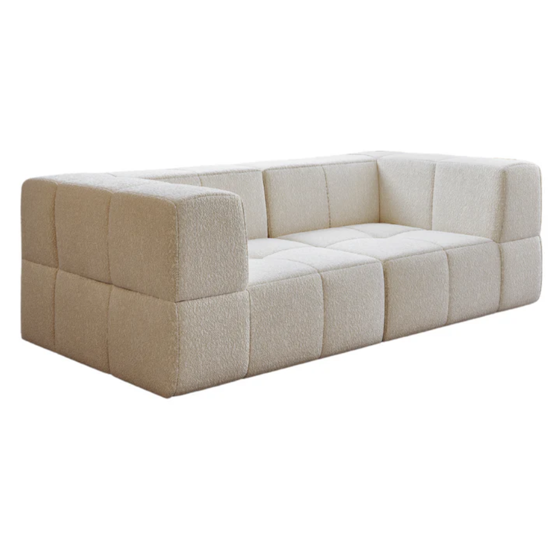 Waffo Modular Sofa - Flat Boucle - BUBULAND HOME