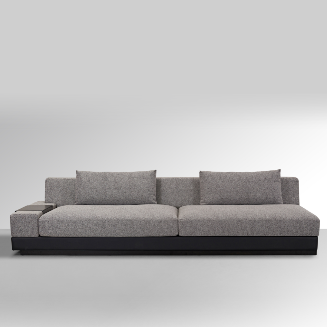 Eden Modular Sofa - Black/White - BUBULAND HOME