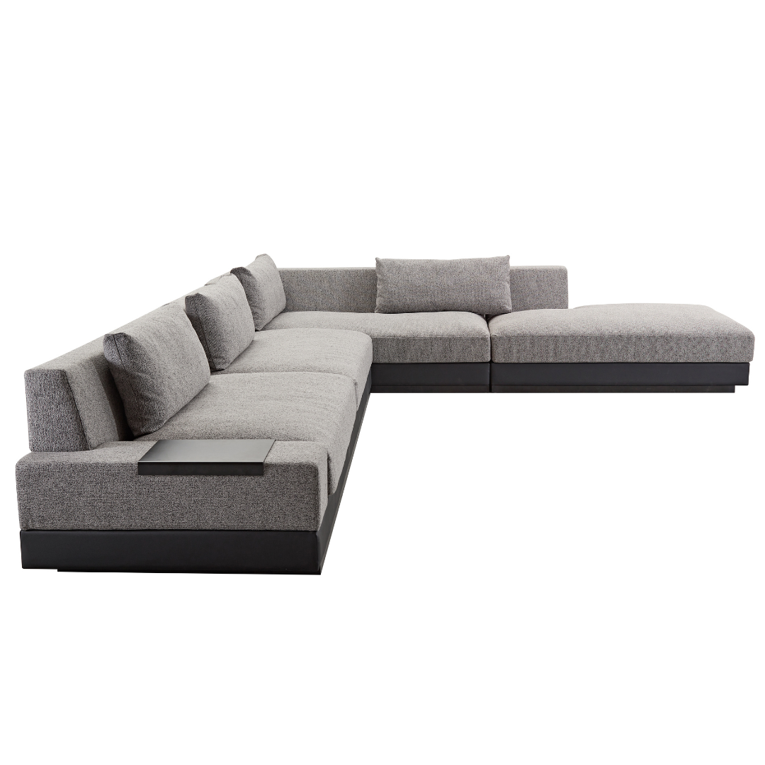 Eden Modular Sofa - Black/White - BUBULAND HOME