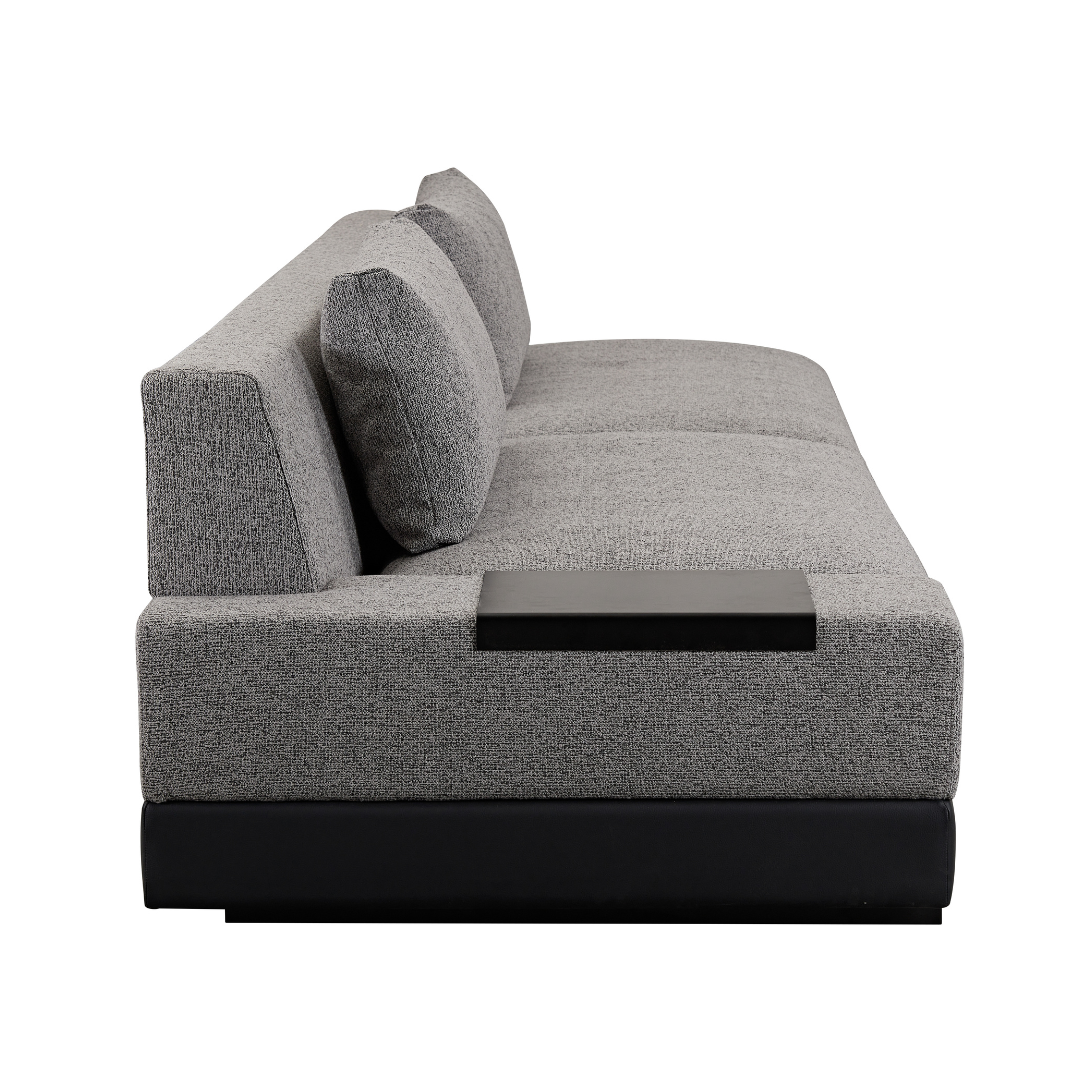 Eden Modular Sofa - Black/White - BUBULAND HOME