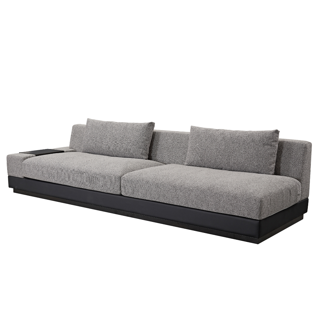 Eden Modular Sofa - Black/White - BUBULAND HOME