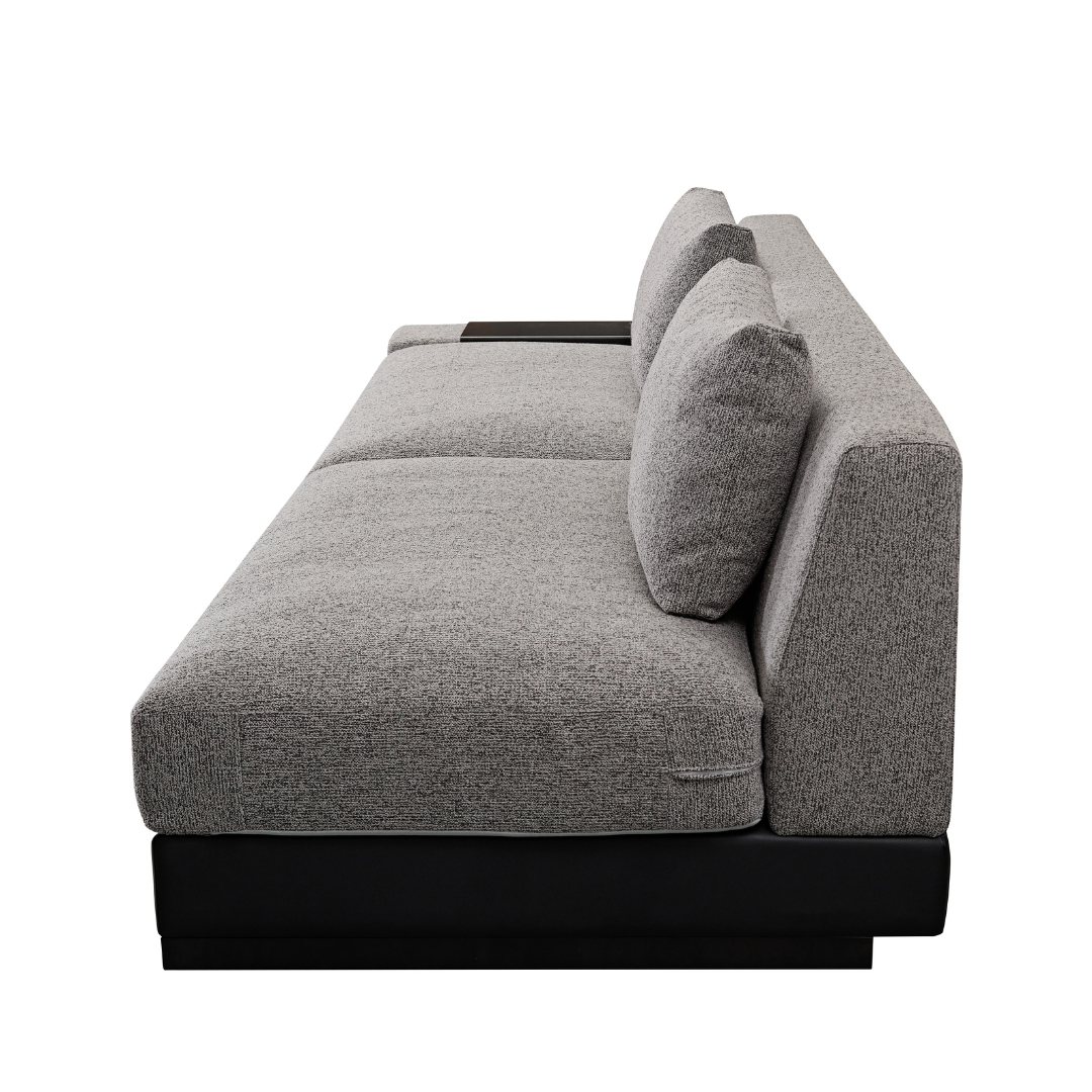 Eden Modular Sofa - Black/White - BUBULAND HOME